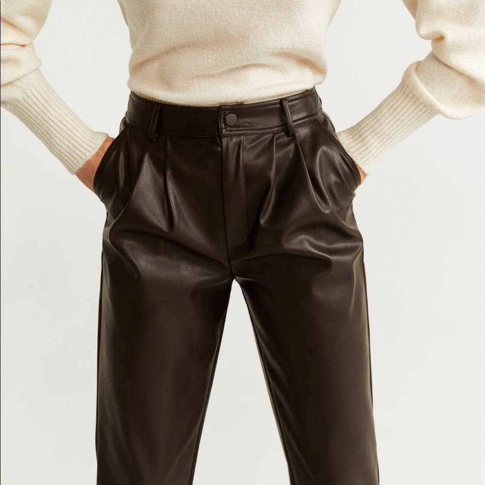 Mango Dart high waist pants